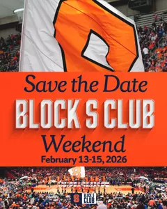 Save the Date Block S Club Weekend