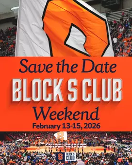 Save the Date Block S Club Weekend