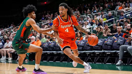 Orange, Tar Heels Square Off At Dome Saturday Image