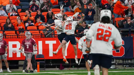 Men’s Lacrosse Moves Up in Weekly Polls Image