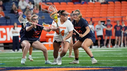 Emma Ward recorded her 300th career point in Syracuse's win vs. Virginia.