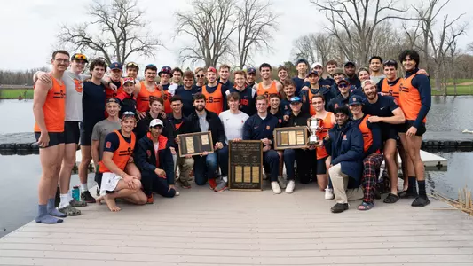 The 2024 team with the Goes Trophy