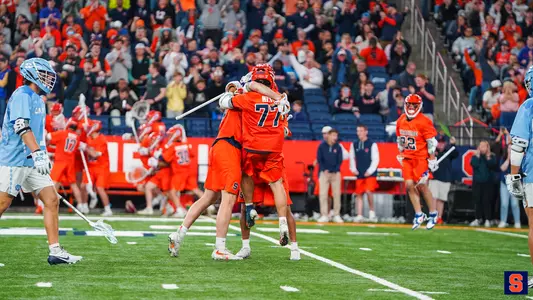 Syracuse celebration vs. UNC