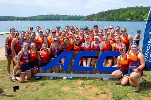 Photos from the grand finals at the 2025 ACC Rowing Championships on Lake Hartwell in Clemson, S.C.