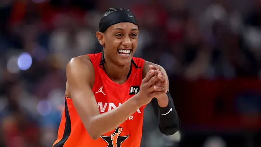 Brittney Sykes at the 2025 WNBA all star game