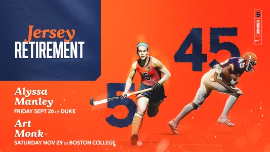 Alyssa Manley and Art Monk