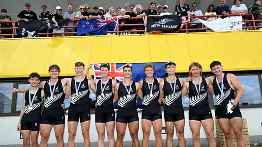 New Zealand's Men's Eight Wins Silver at U23 World Championships