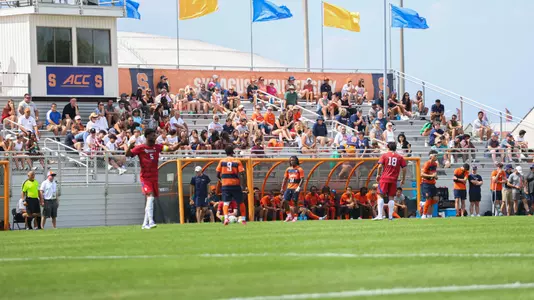 Syracuse took on St. John's in its final exhibition game before the 2025 season.