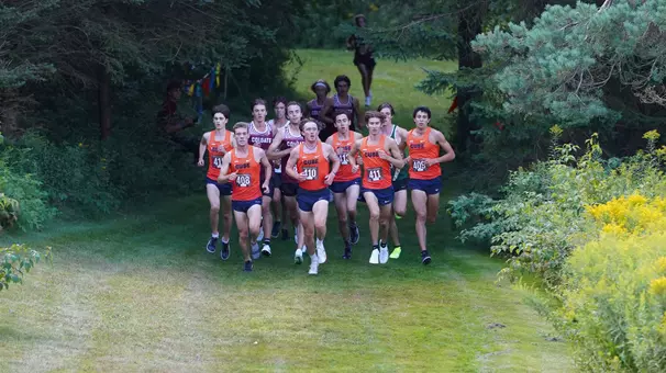 Men's Cross Country leads the pack at Colgate