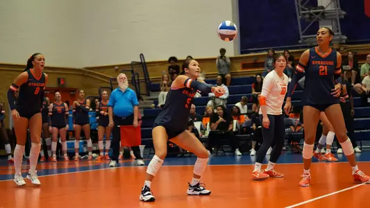 Syracuse defeated Siena, 3-0.