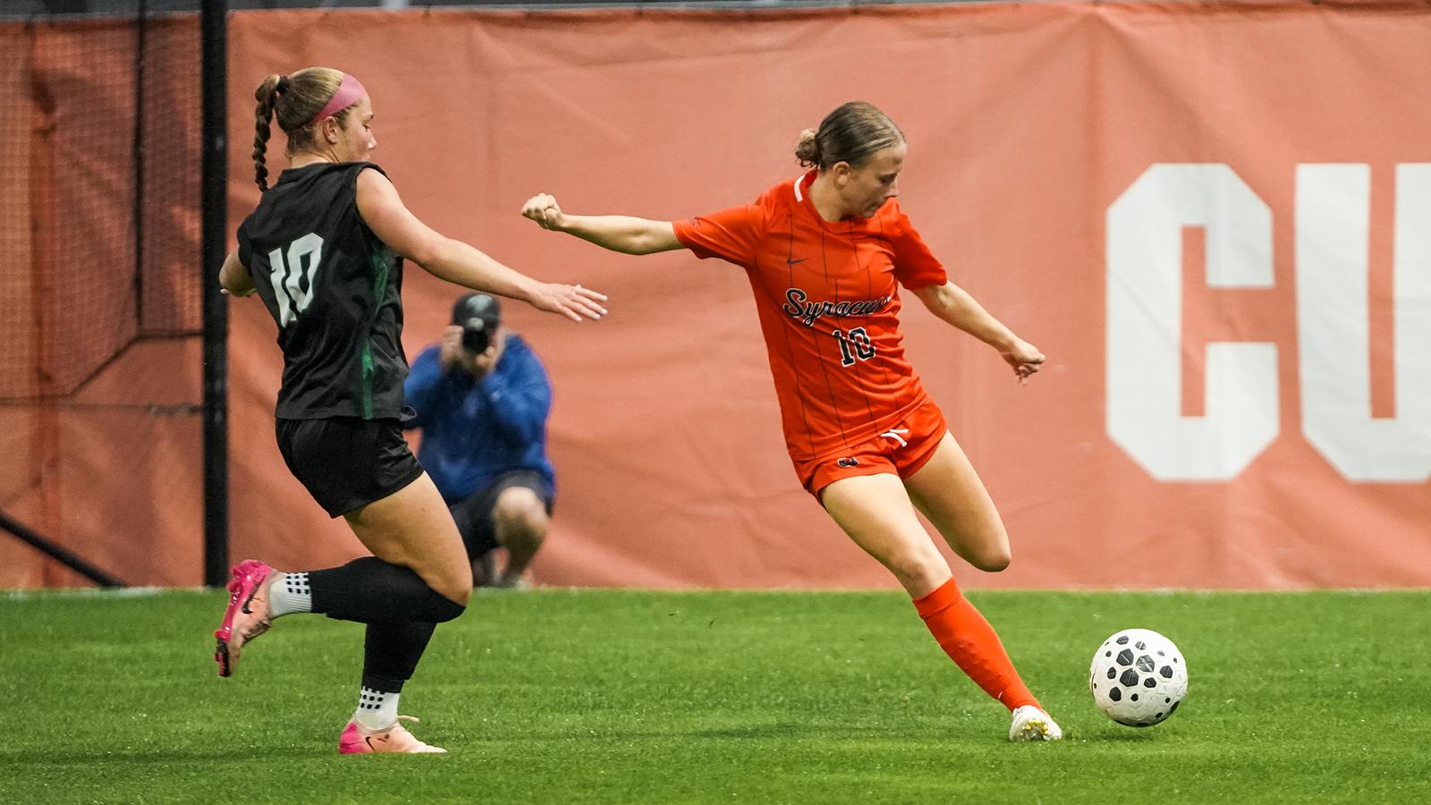 Shea Rourke Orange Welcome Big Red On Senior Day - Syracuse University Athletics