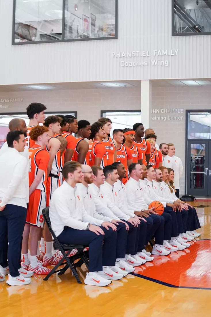 The team picture for the 2026-27 squad at MBB 2026 Local Media Day