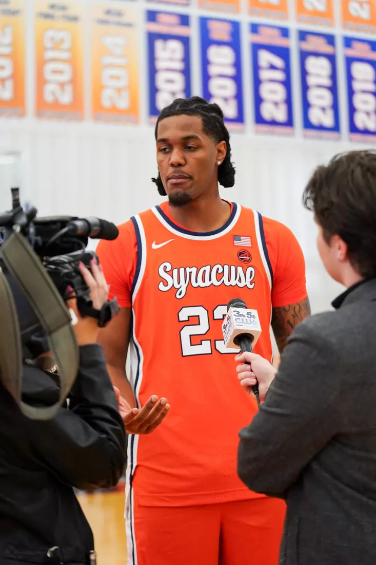 Luke Wilson at MBB 2026 Local Media Day
