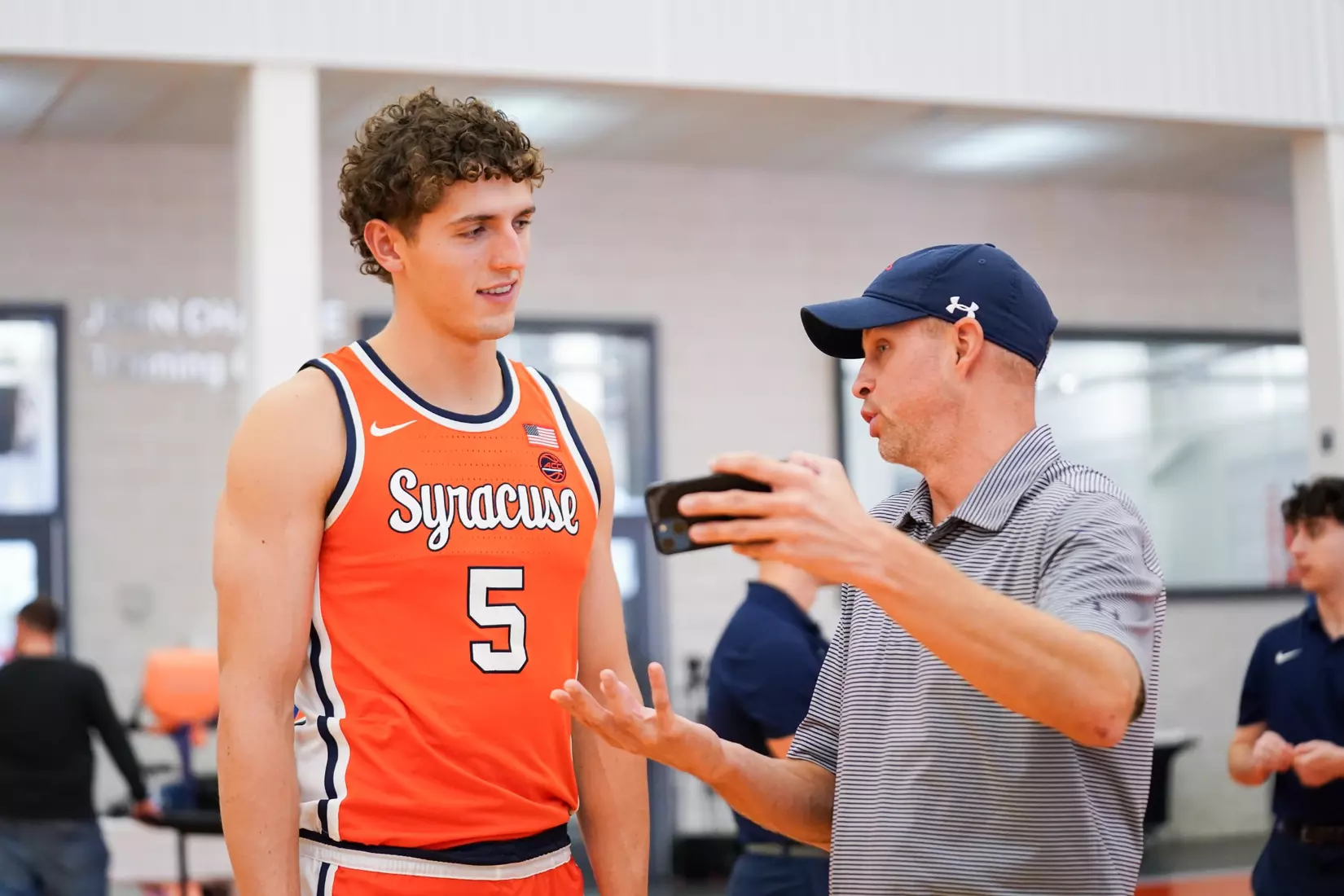 Tazmine Goodrick Cuse MBB 2026 Local Media Day