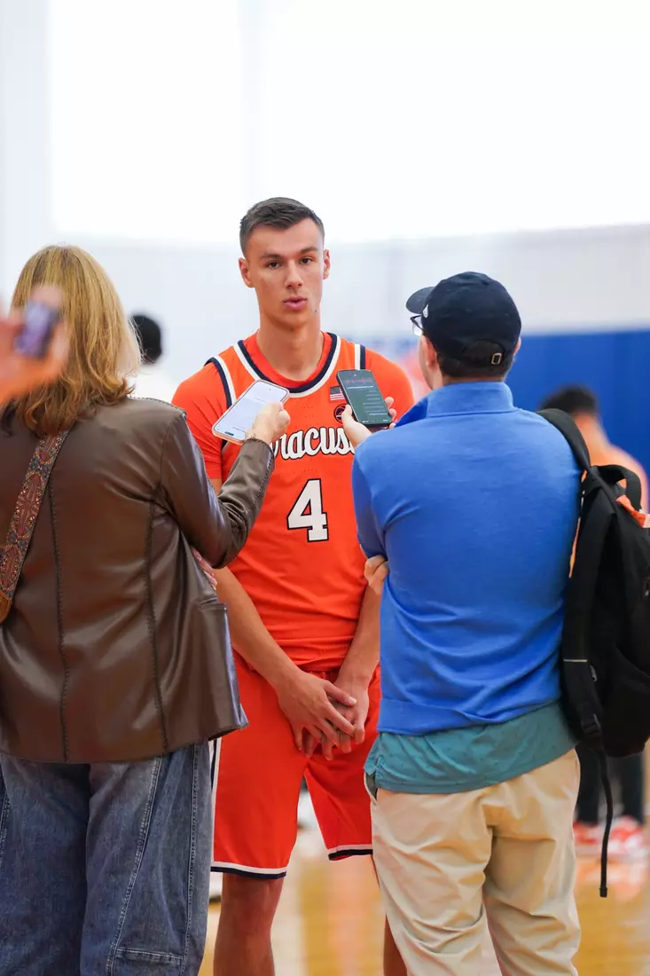 Gavin Doty at MBB 2026 Local Media Day
