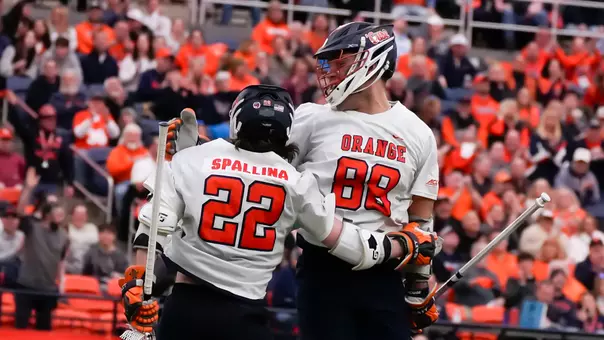 Spallina and Anderson Celebrate vs BU