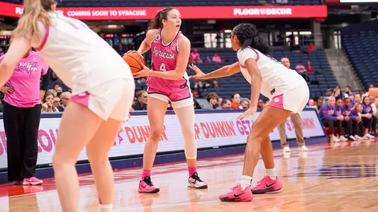 'Cuse Downs Clemson on Pink Day Image