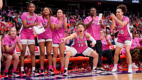 'Cuse Downs Clemson on Pink Day