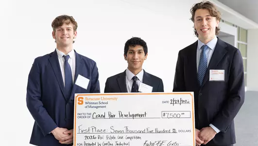 Coxed Pair Development Whitman Project