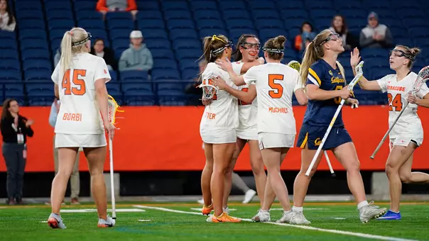 #15 'Cuse Tops California Behind 11 Different Goal Scorers