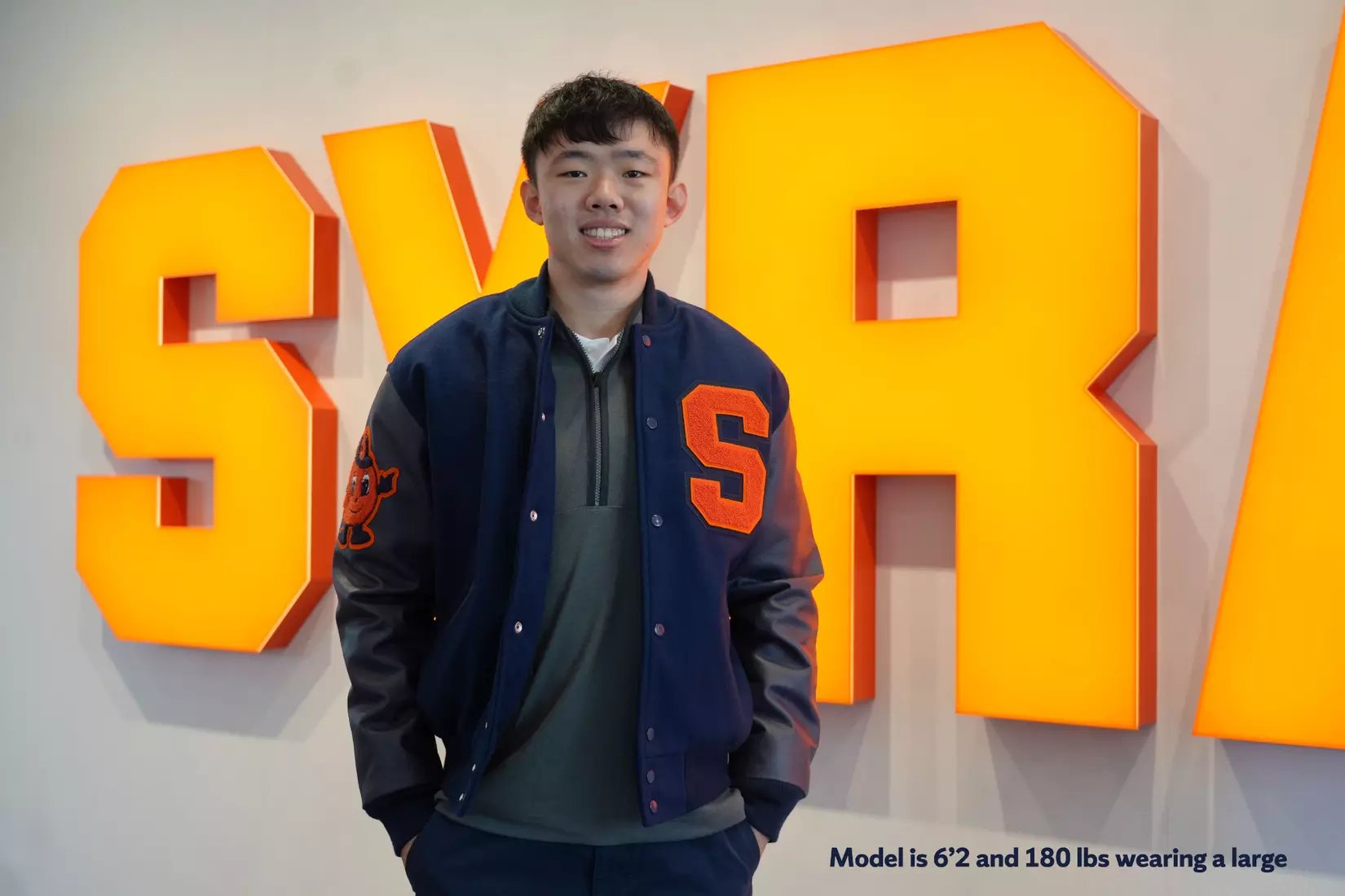 Block S Varsity Jacket