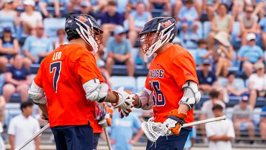 Michael Leo and Bogue Hahn at #2 North Carolina