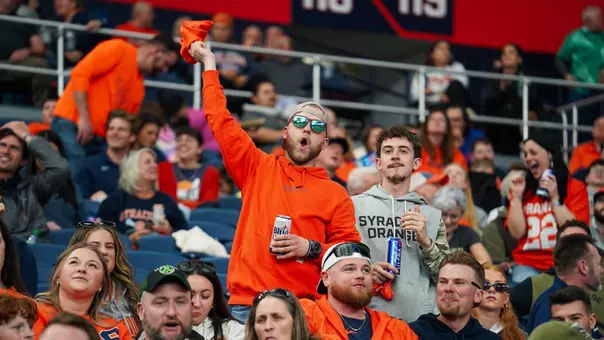 Men's Lacrosse Fans at the Dome