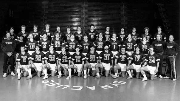 1983 Syracuse University Men's Lacrosse