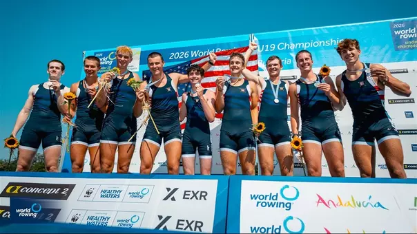 USA U19 Men's Rowing 8 - Patrick Caldwell and Malcolm Stanton
