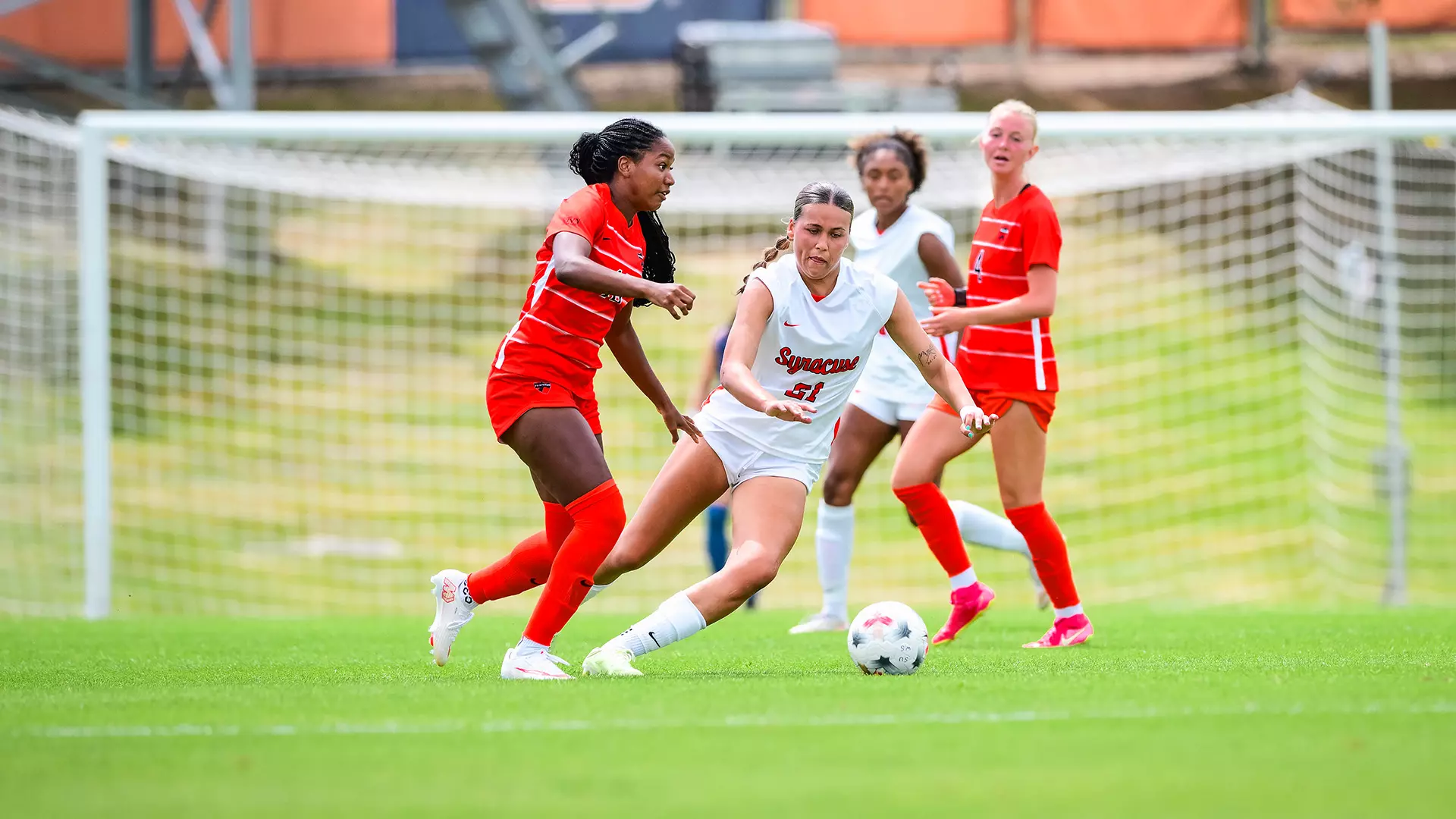 SU Women's soccer wins 3-0 over Princeton.