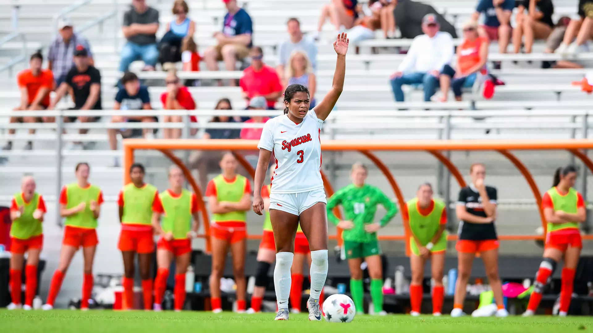 SU Women's soccer wins 3-0 over Princeton.