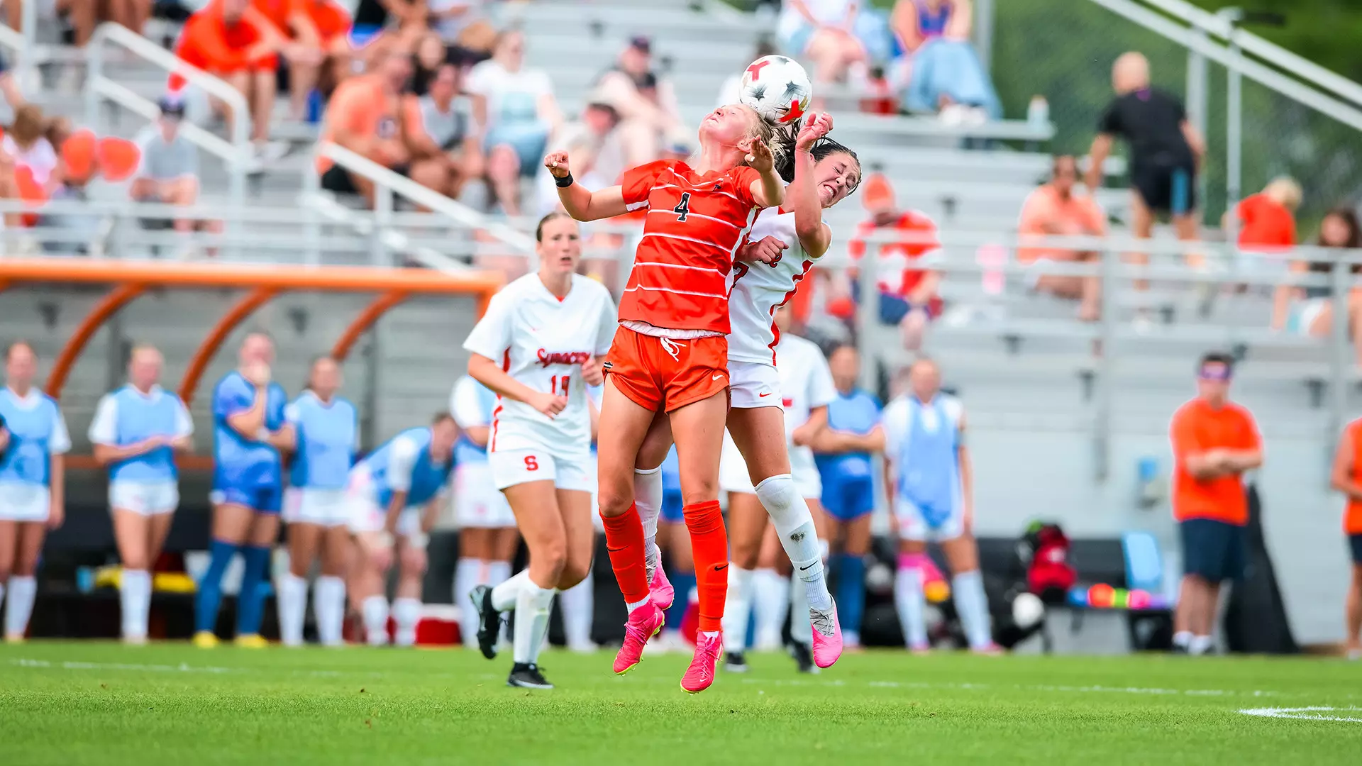 SU Women's soccer wins 3-0 over Princeton.