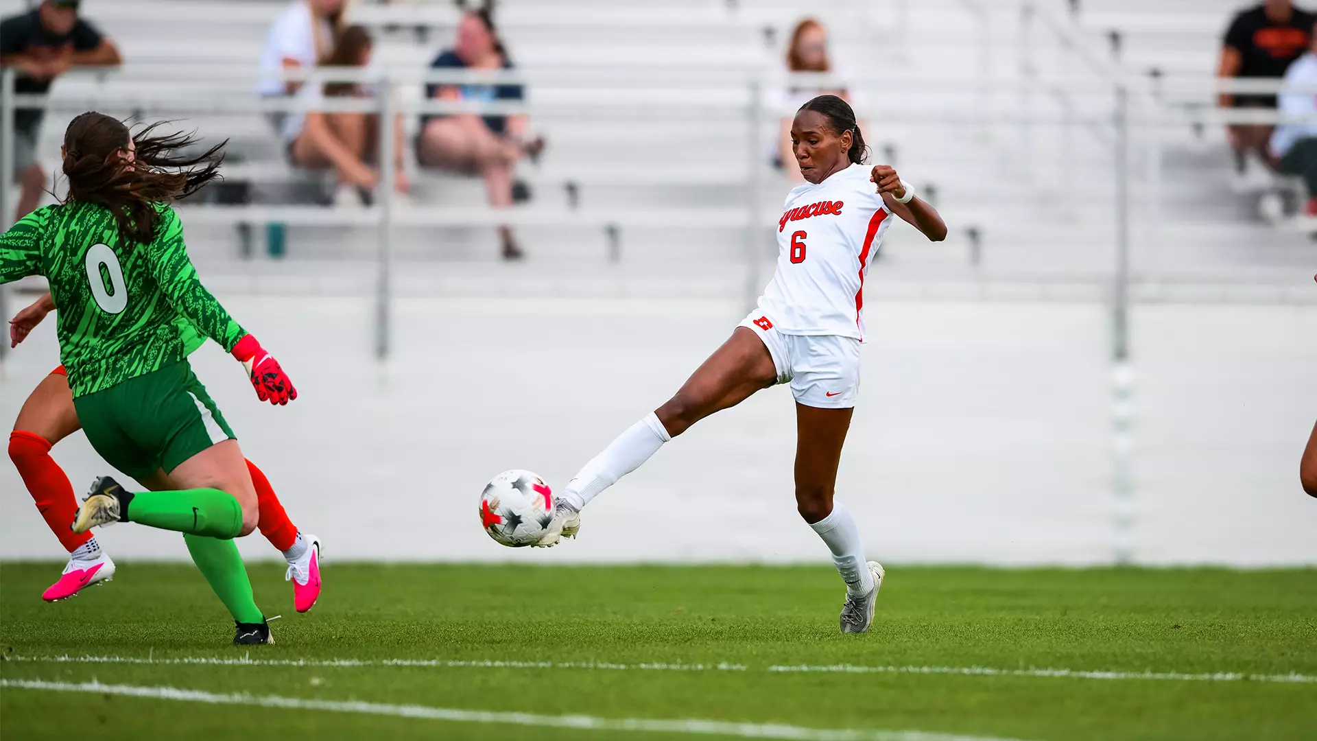 SU Women's soccer wins 3-0 over Princeton.