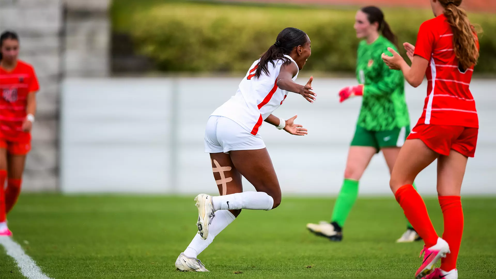 SU Women's soccer wins 3-0 over Princeton.