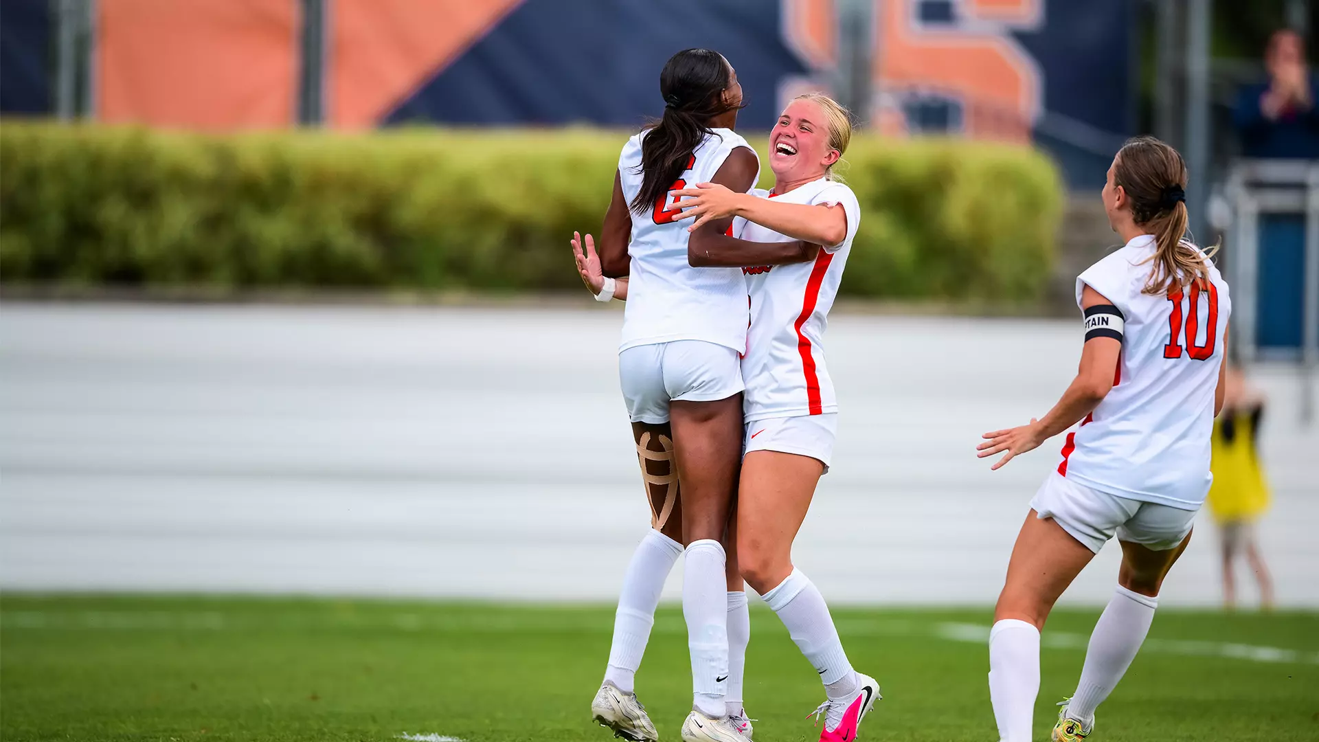 SU Women's soccer wins 3-0 over Princeton.