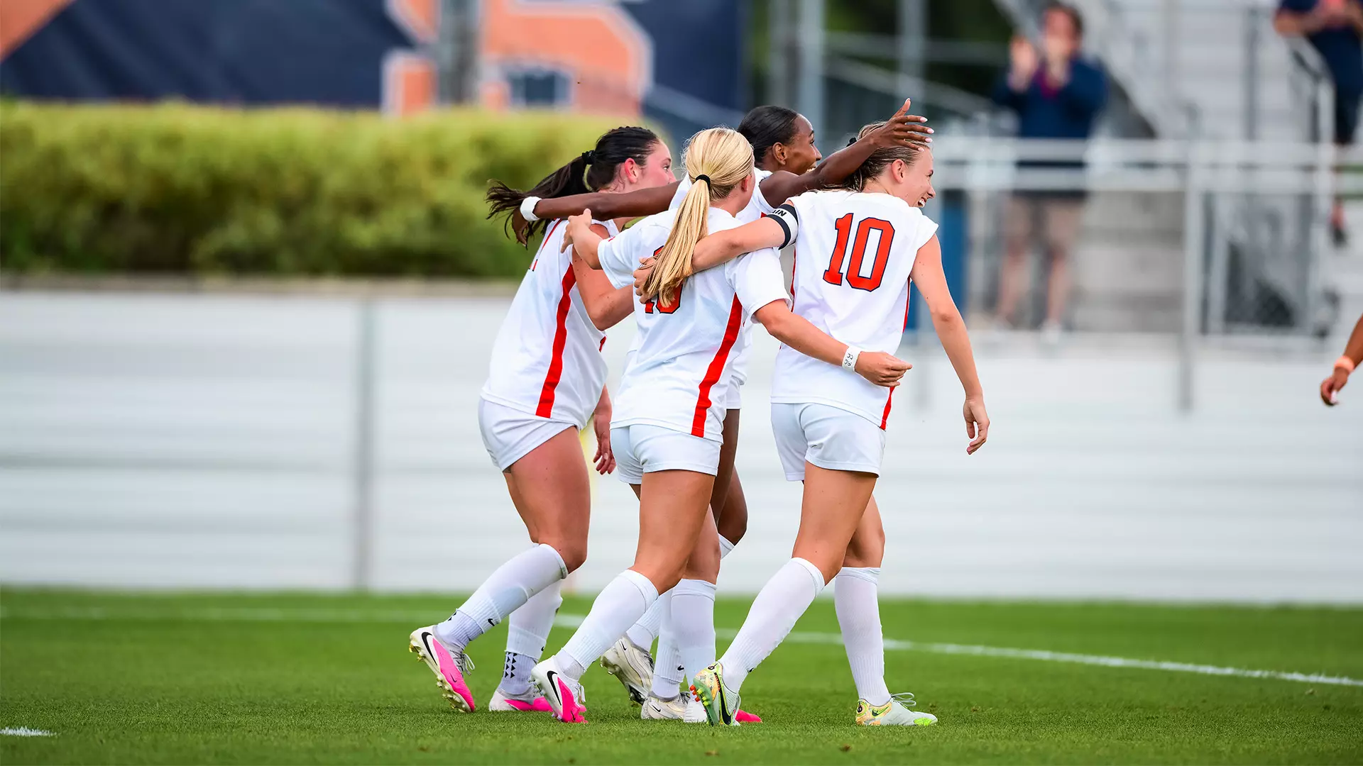 SU Women's soccer wins 3-0 over Princeton.