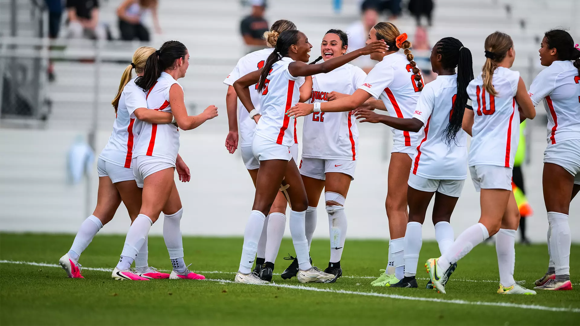 SU Women's soccer wins 3-0 over Princeton.