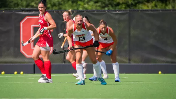 Jovie Weaver on Defense at Cornell Scrimmage