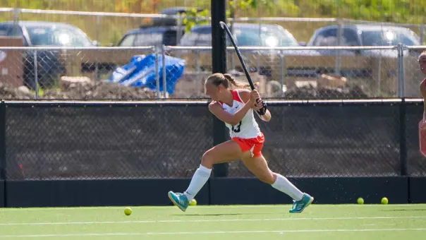 Jovie Weaver Winds Up to Shoot at Cornell