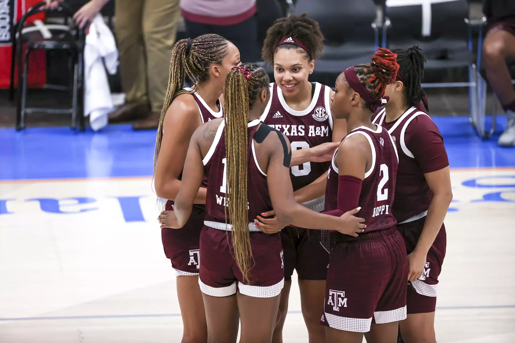 St. Thomas, U.S.V.I - November 26, 2021 - during the game between the South Dakota Coyotes and the Texas A&M Aggies in St. Thomas, U.S.V.I. Photo By Kate Luffman