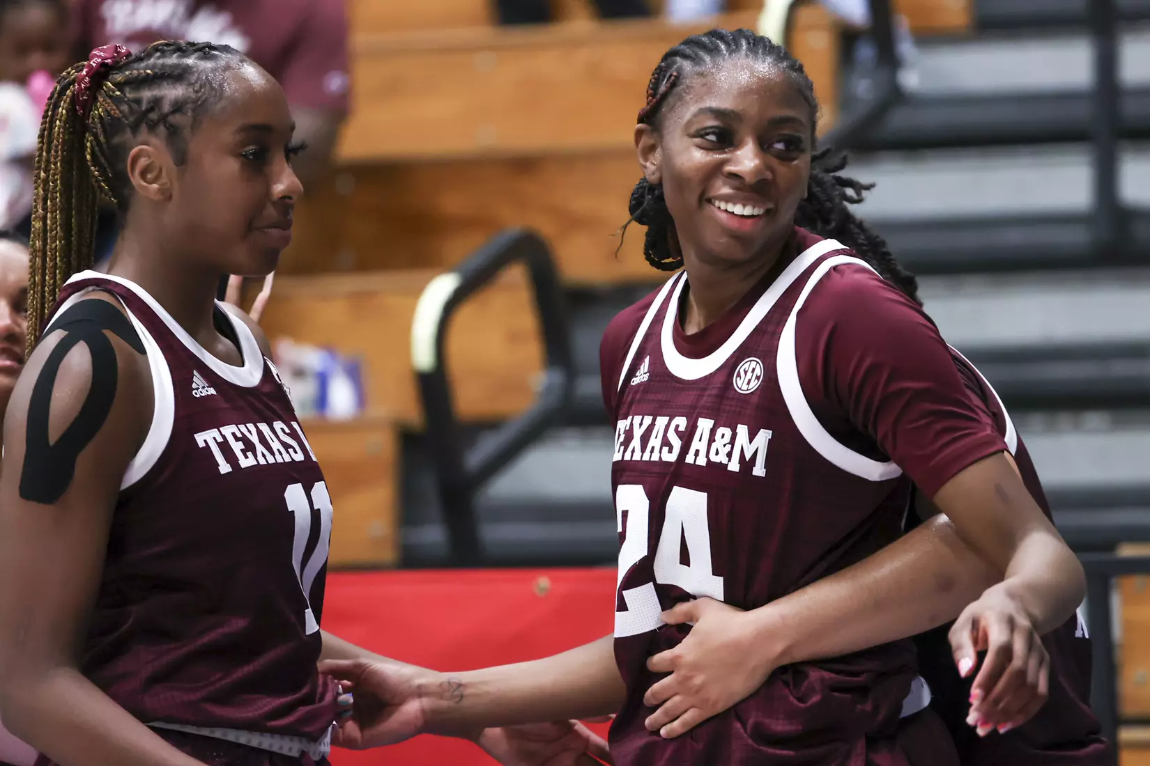 St. Thomas, U.S.V.I - November 26, 2021 - during the game between the South Dakota Coyotes and the Texas A&M Aggies in St. Thomas, U.S.V.I. Photo By Kate Luffman