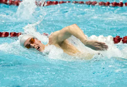 Jones Sets Pool Records, Aggies Notch Two More Wins