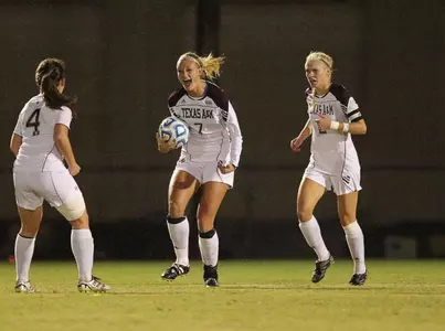 Aggies Advance to Big 12 Semifinal on PKs
