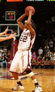 No. 15 Aggies Claim Series Sweep Of Rival Texas, 58-44