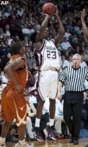 Aggies Down Buffs, 72-66, for Fifth Straight Win