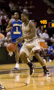 Aggies Down Kingsville, 72-59, in Exhibition