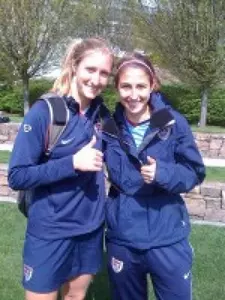 Arnold and Young Attend U-23 National Team Camp