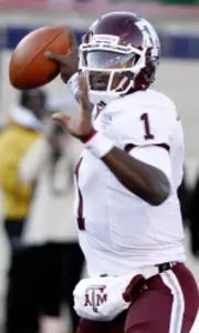 Aggie Quarterback Jerrod Johnson Nominated for Allstate AFCA Good Works Team