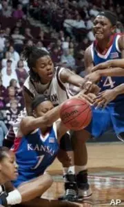 No. 7 Texas A&M Rocks Jayhawks With Second-Half Rally, 73-60