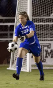 No. 10 Soccer Blanks Kansas on Friday